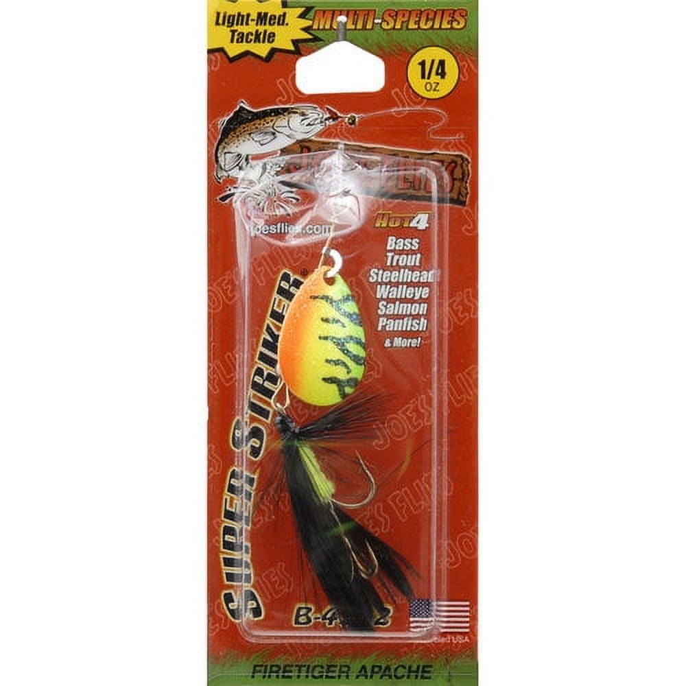 Trout Teasers Joe's Flies Super Striker 1/4 Oz Trout Spinner - Freshwater Fishing Lure For All Species 1/4 Oz Freshwater Spinner - Foto 11
