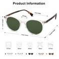 thumbnail image 3 of Gafas de sol SOJOS MAY SJ2113 Polarizadas UV400 de estilo vintage, 3 of 4