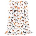 thumbnail image 2 of Fotbe Horses Manta de Franela Acolchonada con Estampado, Súper Suave y Esponjosa, Extra Grande para Sofá, Cama, Uso Todo el Año-60"x50", 2 of 7