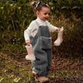 thumbnail image 3 of adviicd Toddler Girl Legging Overalls Suspender Girl Solid Boys Toddler Pants Kids Winter Womens Pant Suits, 3 of 5