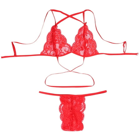 

Best Choice! MIARHB New Women s Sexy Sexy Lingerie Large Women s Lace Cross Bikini Sexy Pyjamas 2023 XL
