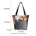 thumbnail image 3 of Easygdp Rose Floral Skull Bolso de Hombro para Mujer, Bolso Bandolera y Cartera de Mano Elegante para Uso Diario, 3 of 6
