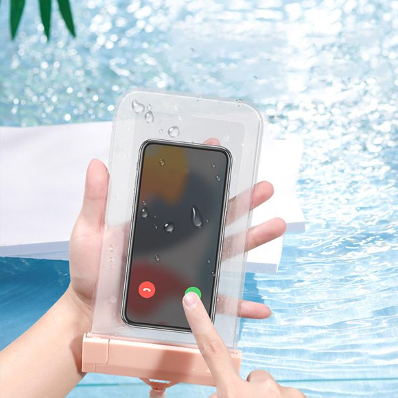 Estuche impermeable para teléfono Hugo Funda impermeable para teléfono Rosa