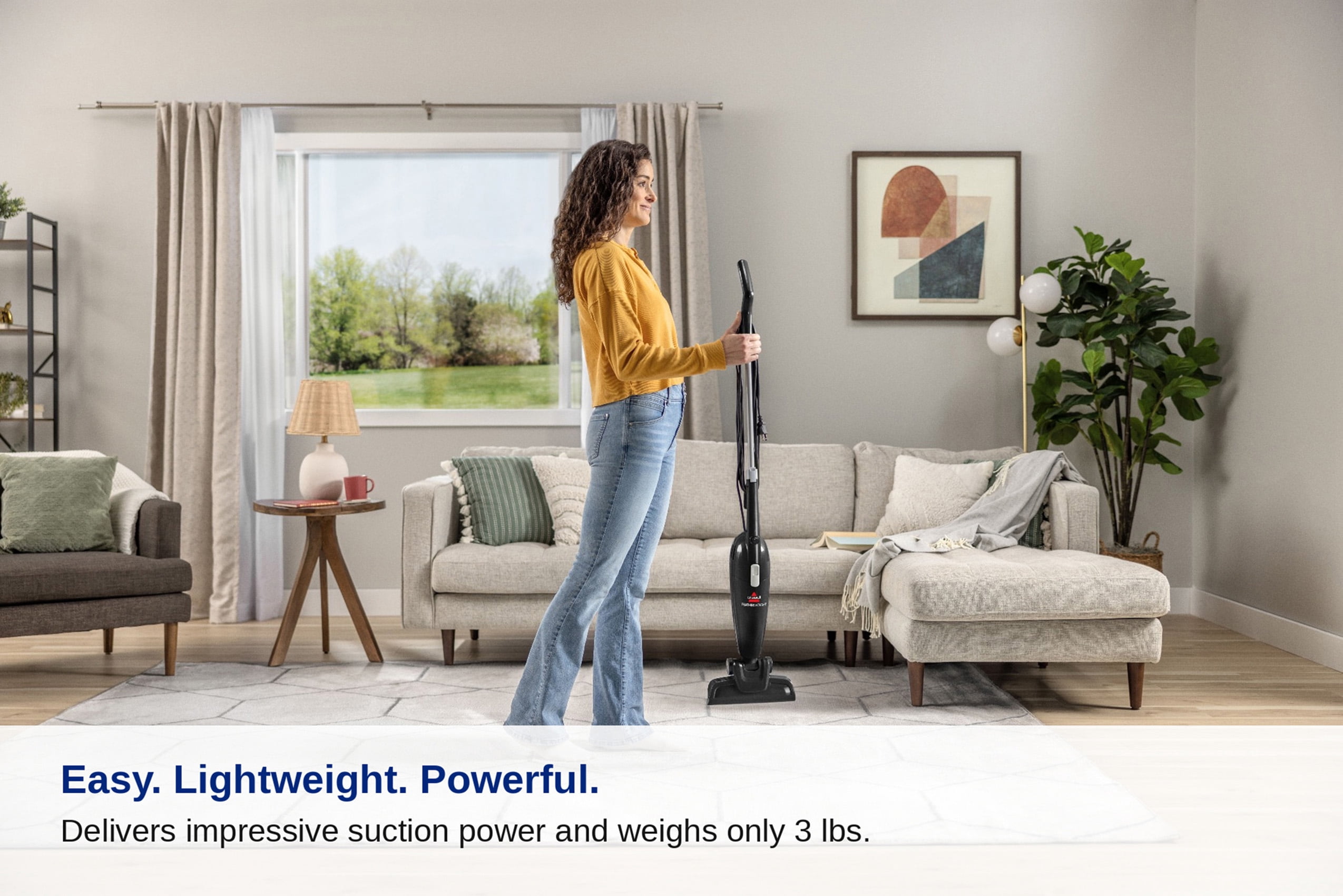 BISSELL Featherweight Stick Lightweight Vacuum with Crevice Tool, 2033M