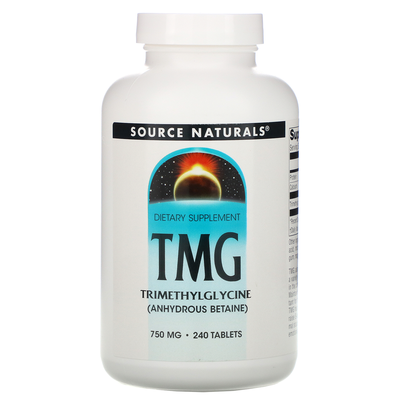 Source Naturals Source Naturals TMG, 240 ea - Walmart.com - Walmart.com