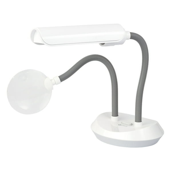 OttLite Duoflex Desk Lamp w Magnifier 13W Walmart