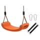 thumbnail image 3 of Asiento De Columpio Antideslizante Con Tablero Curvo, Columpio Para Patio, Jardín, Color Naranja, 3 of 9