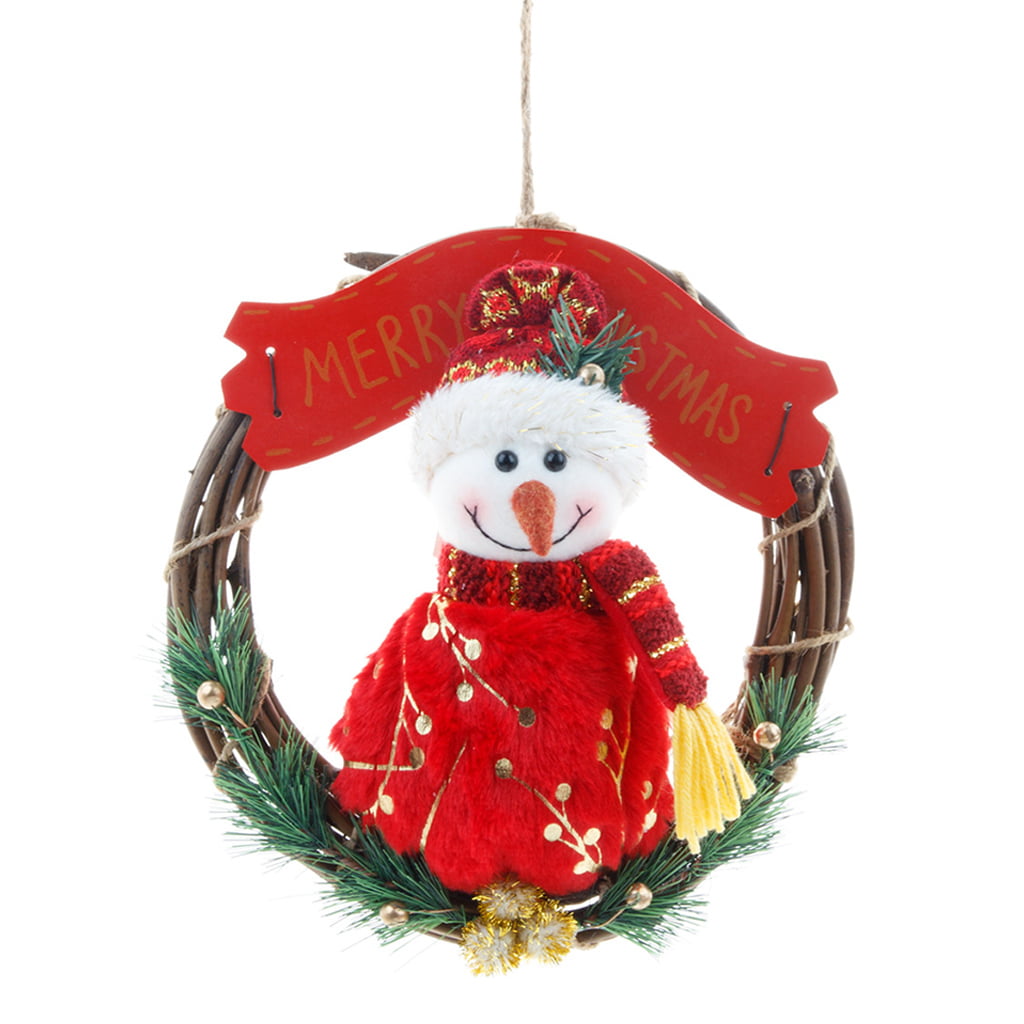 Christmas Wreath,Snowman Wreath,Front Door Wreaths,Christmas Decorations,Door Hanger,Holiday Wreaths,Winter wreath,Wreaths