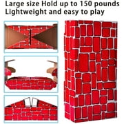 Exercise N Play Jumbo Blocks Set Durability 3 to 6 Years Extra-Thick Cardboard, 40 Pieces
