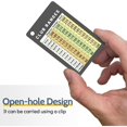 thumbnail image 4 of Golf Club Range Chart Card, Easy Carry with Credit Card Size,Sturdy Golf Yardage Card for Seasoned Golfers, Average, or Beginners, 4 of 5