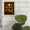 thumbnail image 5 of Designs ByLITA Kitchen Chef, 11 x 14 White Framed Wall Art Print | Funny Home Decor, 5 of 7
