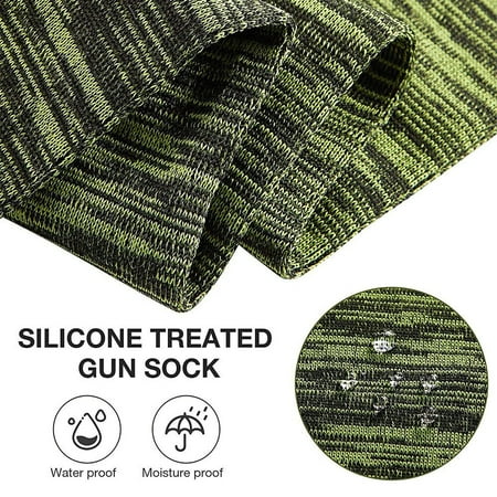 Silicone Treated Gun Protector Storage Sleeve Rifle Shotgun Anti Dust Cover