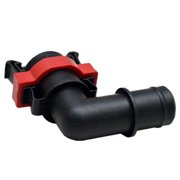Flow Rite Boat Socket Elbow Fitting | Quick-Lok 3/4 Inch 90 Degree