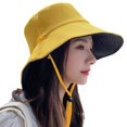 thumbnail image 2 of Happy Date Cute Bucket Hats for Women Summer Beach Sun Hat Travel Outdoor Cotton Cap Fishing Hat for Men, 2 of 7