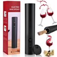 thumbnail image 1 of Abridor de vino eléctrico Casuenia One-Touch, funciona con pilas, 1 of 7
