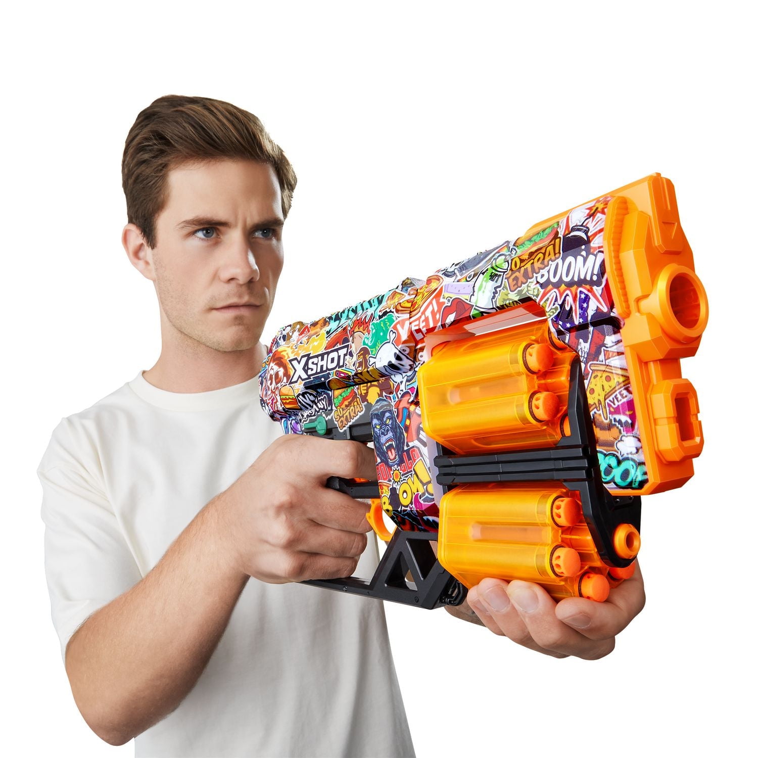 Pistolet à fléchettes X-Shot Skins Dread (12 fléchettes)