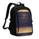 thumbnail image 1 of Balery Gold Black Glitter Mochila con carga USB para hombre y mujer - Mochila impermeable y antirrobo para portátil con puerto USB para viajes, trabajo, estudios y universidad, 1 of 7