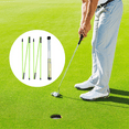 thumbnail image 4 of Bâtons d'Alignement de Golf Tiges d'Entraînement Vertes Outils d'Entraînement de Swing de Golf, 4 of 5
