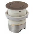 thumbnail image 1 of Bryant Electric RCT200BZE 15A 125V Tamper Resistant Pop-Up Countertop Receptacle Surface Mount, 15 Amp, Matte Bronze, 1 of 4