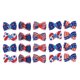thumbnail image 2 of Lazos para perro ANGGREK 20 piezas con estampados de bandera patrióticos, 2 of 8