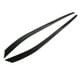 thumbnail image 4 of 1 Pair Carbon Fiber Headlight Eyebrow Trim Fit for Mitsubishi Lancer EVO 2008-2014, 4 of 9