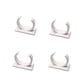 thumbnail image 4 of Kearding Organizador de especias de PP de 4 piezas, autoadhesivo, sin perforaciones, reemplazo para el hogar, cocina, pimienta, estante de Organizadores de utensilios de cocina, 4 of 6