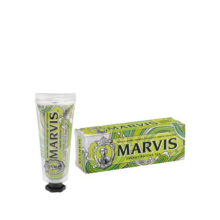 Marvis Creamy Matcha Tea | Rich and Creamy Toothpaste with Sweet & Savory Vegetal Flavor, 25ml