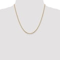 thumbnail image 2 of 14K Yellow Gold chain Franco Diamond-cut 20 in 1.6 mm, 2 of 5