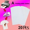 ZAROYEAX PrintOnMe Fabric Transfer Decal Pape TShirt Print on Heat