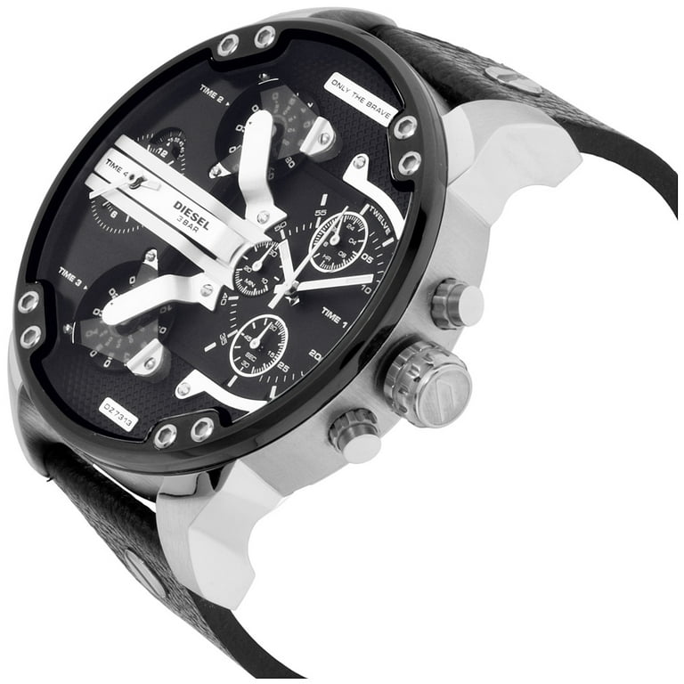 Chronograph Watch Reloj Diesel Dz7313 Diesel Daddy Quartz Movement