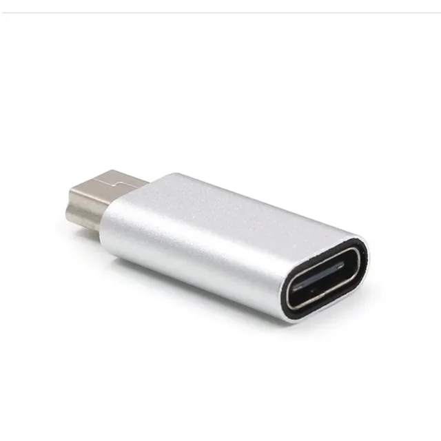 Adaptateur Mini USB vers Type C, 5 broches mâle, Mini USB vers femelle, connecteur de transfert de données pour GoPro MP3, appareil photo, connecteur PC
