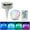 White B, variant on Submersible LED Light RGB Multi Color Changing Remote Control Battery Powered 3.35in Waterproof Pool Vase Spa Aquarium Pond Hot Tub Party Decor 16 Modes 6 LEDs Easy Install