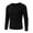 Black, variant on Jalioing Lightweight Sweaters for Men Casual V Neck Long Sleeve Knit Undershirt Soft Comfy Pullover Sweaters
