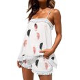 thumbnail image 1 of Conjuntos de 2 piezas de verano de estilo étnico bohemio para mujer Pompotops  ulkah937289, 1 of 5