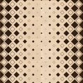thumbnail image 1 of Ahgly Company Machine Washable Indoor Square Transitional Sienna Brown Area Rugs, 7' Square, 1 of 7