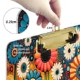 thumbnail image 6 of FORMRS Acrylic Clipboard with Low Profile Clip Standard A4 Letter Size, 12.5" x 9", Red Colorful Flowers with Dots, 6 of 8