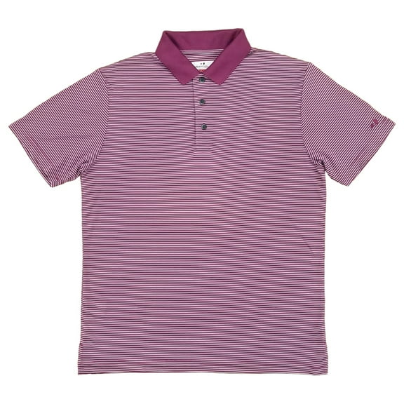 Grand Slam Mens Grape Kiss Purple Short Sleeve Performance Golf Polo Shirt M