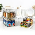 thumbnail image 2 of Vtopmart 4 Pack Clear Plastic Storage Bins with Lids, Pantry Organizer, for Cabinet, Kitchen, Large, 2 of 7