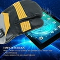 thumbnail image 6 of MOUNT TEC Explorer 5 Skiing & Snow Gloves 3-Finger Waterproof & Windproof Winter Cold Weather Gloves for Men & Women Heated Gloves Heating Mitten (Yellow, XL), 6 of 7
