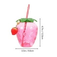 thumbnail image 2 of 3Pcs Strawberry Shaped Drinking Cups Party Beverage Cups Adorable Juice Cups, 2 of 6