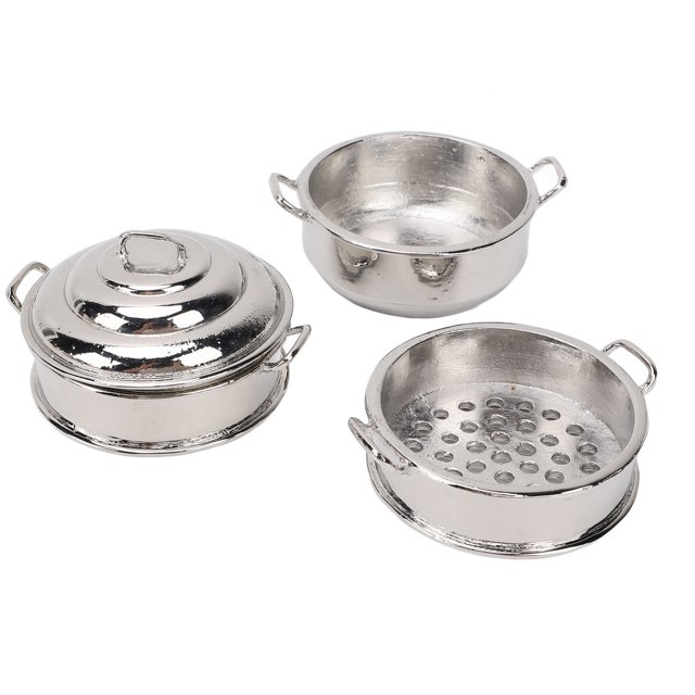 Accesorio de Cocina de Casa de Muñecas, Decoración Realista de 3 Capas en Miniatura de Escala 1:12 Para El Hogar