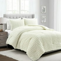 Lush Decor 3 Piece Comforter Sets, Full/Queen with Pillow Shams