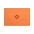 thumbnail image 4 of Exercise Yoga Mat for Men Women Portable Non-Slip Anti-Tear Yoga Pad Pilates Mat Orange, 4 of 8
