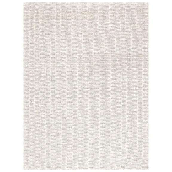 SAFAVIEH Natura Cleto Geometric Area Rug, Brown/Ivory, 8' x 10'