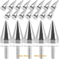 thumbnail image 2 of IFANLANDOR 20Set Metal Rivet Studs for Clothing and Bags Punk Style Decoration, 2 of 5