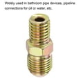 thumbnail image 5 of Adaptador de rosca macho 9/16"-18 UNF a macho M12 de extensión Uxcell, conector de extensión de 35mm, acoplamiento hexagonal, paquete de 5, 5 of 5