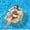 A, variant on Pool Floats, 2-In-1 Inflatable U-Shaped Water Sofa with Breathable Mesh Seat and Cup Holder, Heavy-Duty Portable Lounge Chair for Adults, 34 X 33 Inch, for Pool Lake Beach