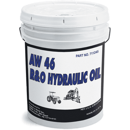 Certified R&O AW46 Hydraulic Oil - 5 Gallons