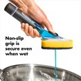 thumbnail image 2 of OXO New Good Grips Soap Dispensing Dish Scrub, 2 of 6