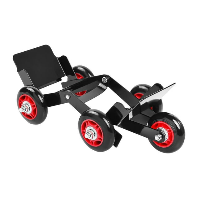 Herramienta para mover neumáticos pinchados, resistente, portátil, con rodillo de emergencia para neumáticos, remolque para motocicletas y .